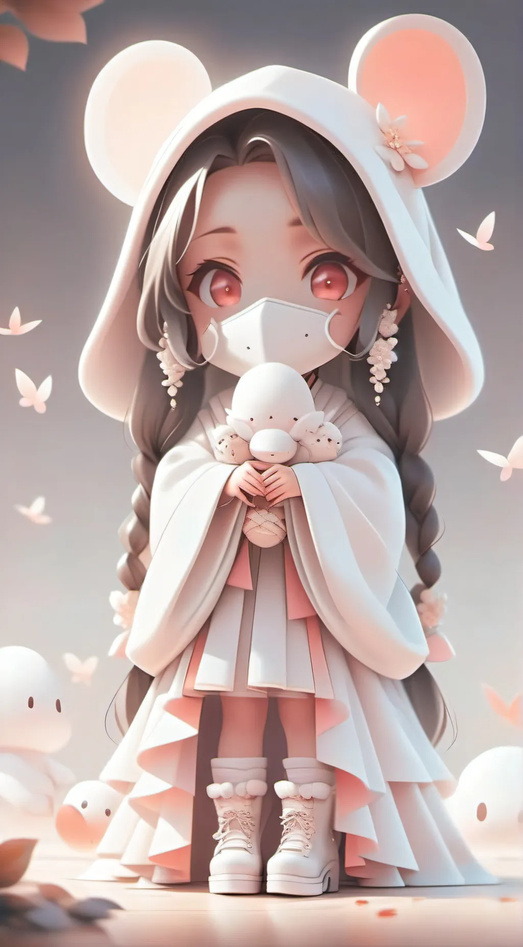 ai character: barly background
