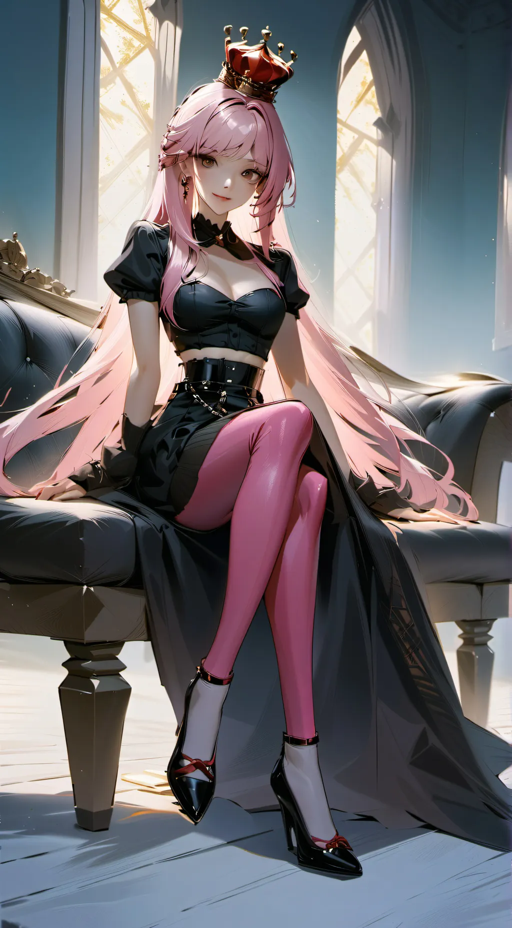 ai character: Queen Sofie  background