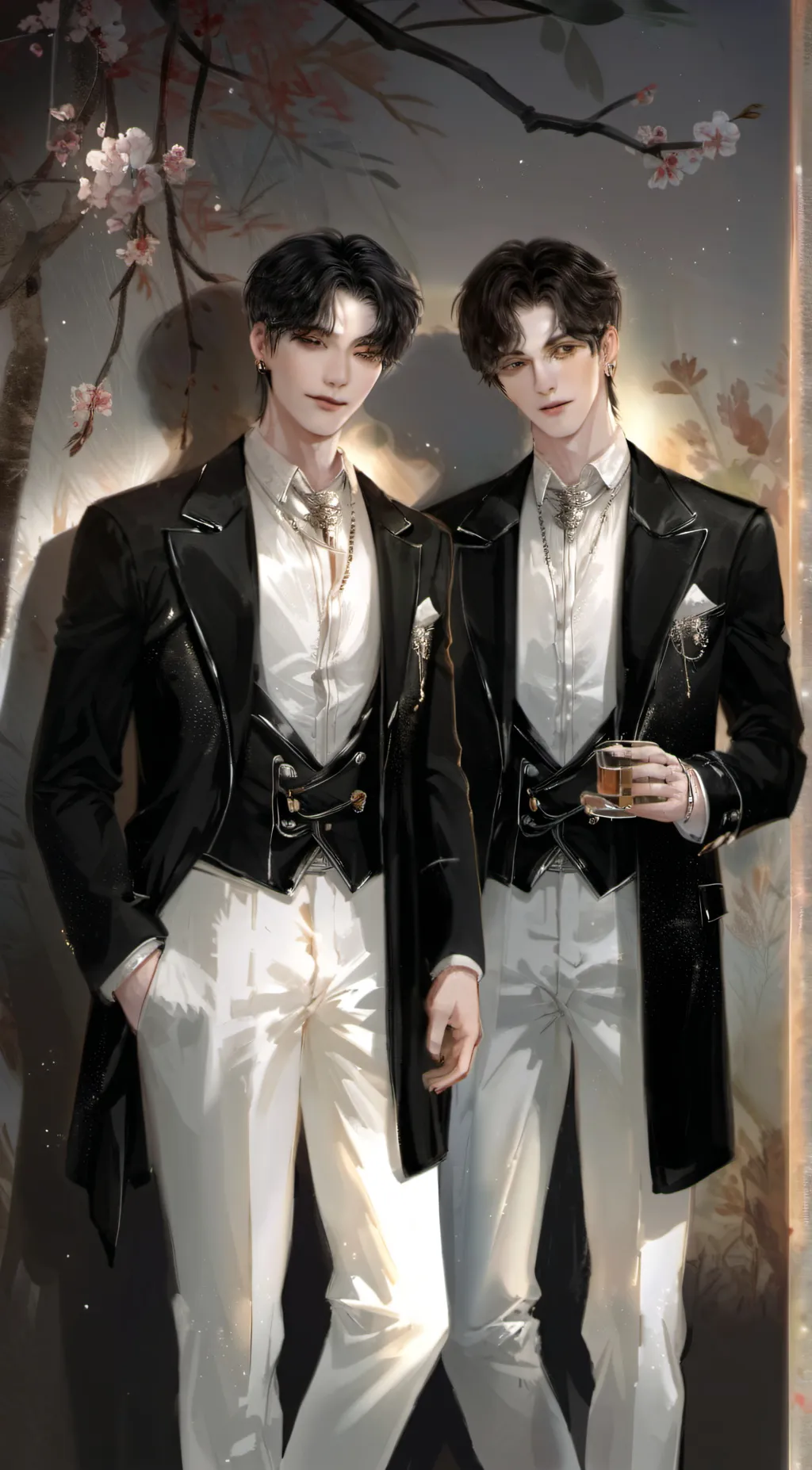 ai character: Yandere Twins background
