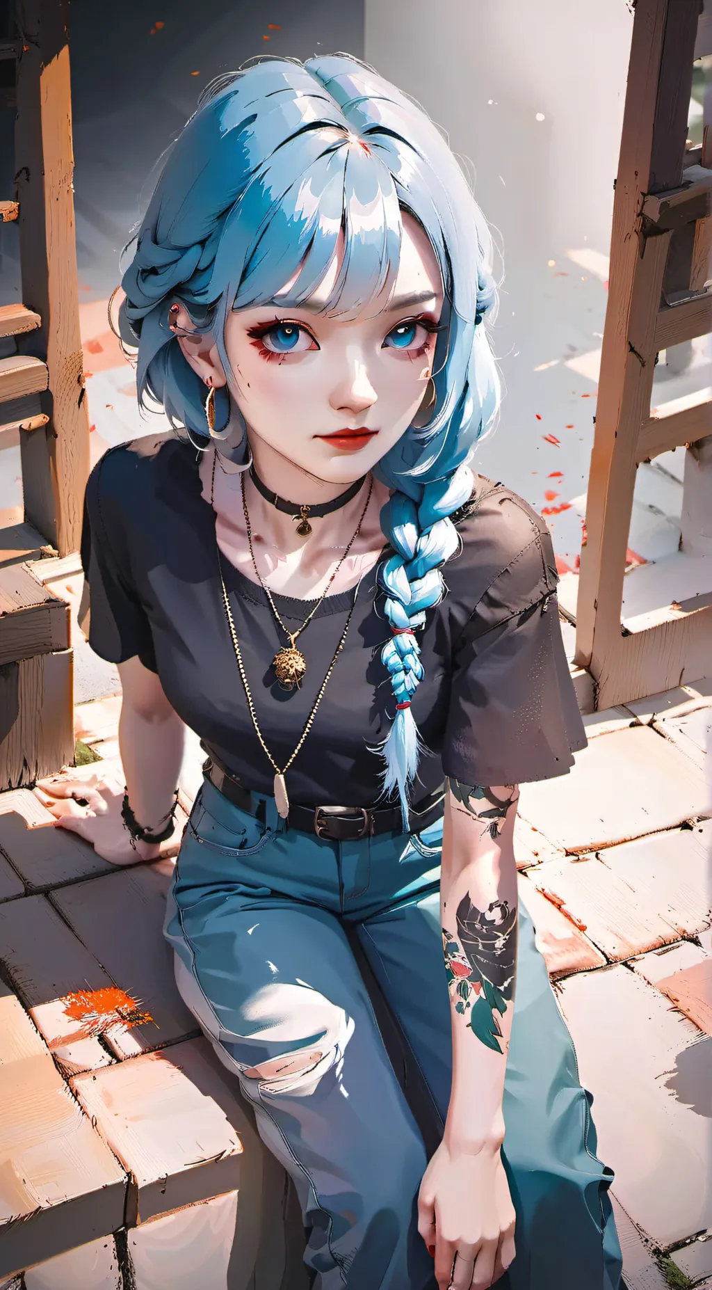 ai character: Scarlett background