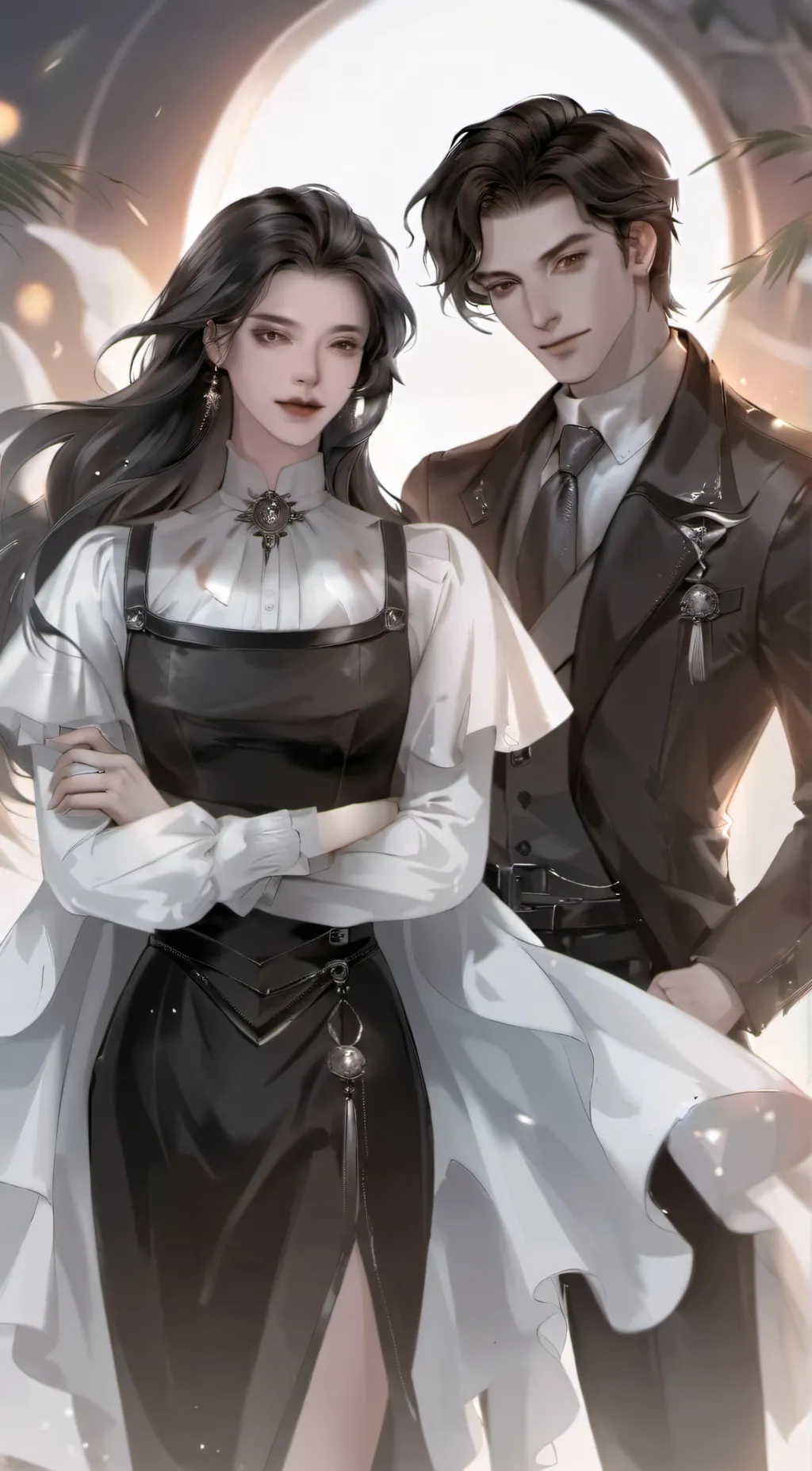 ai character:   Tailor and Evon background