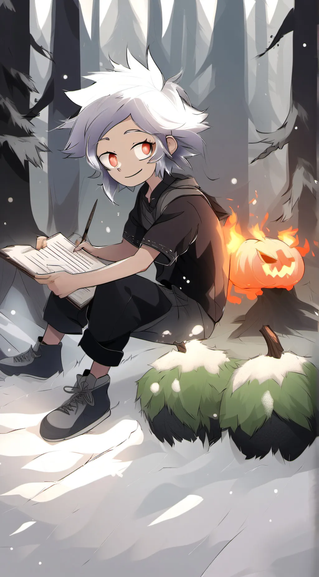 ai character: Luts background