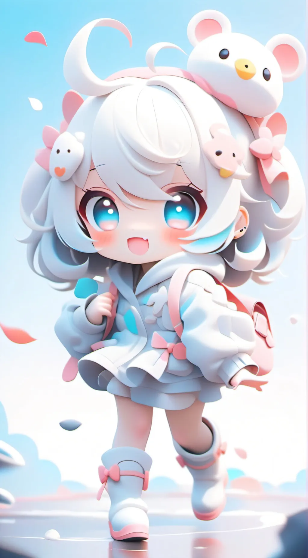 ai character: 💖K-Pop❄️ background