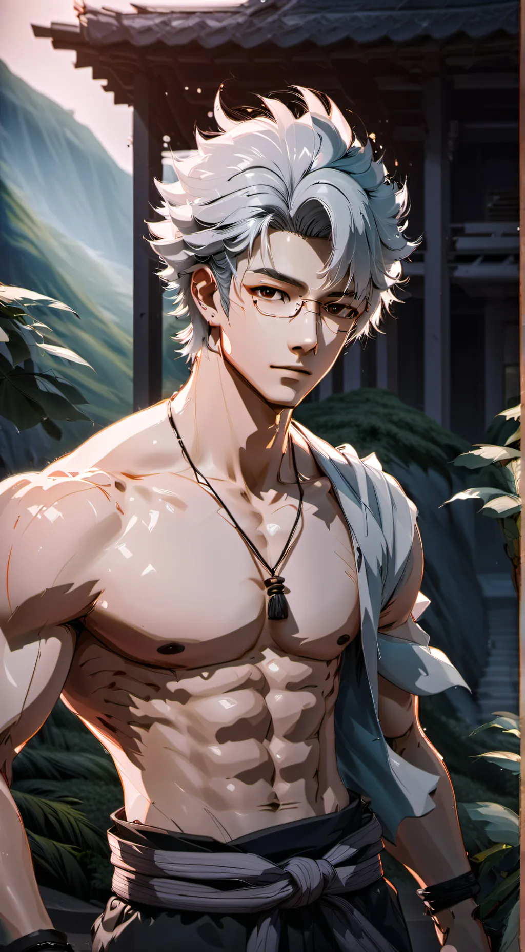 ai character: Damien background