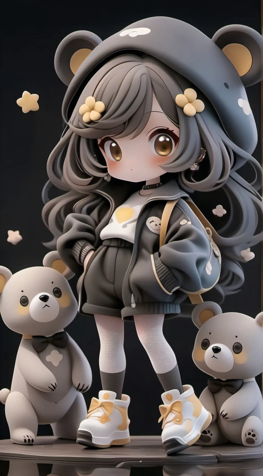 ai character: Shasha background