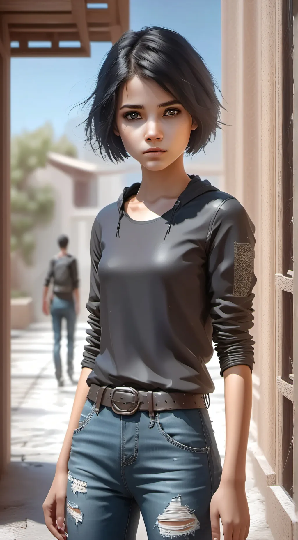 ai character: Kaya background