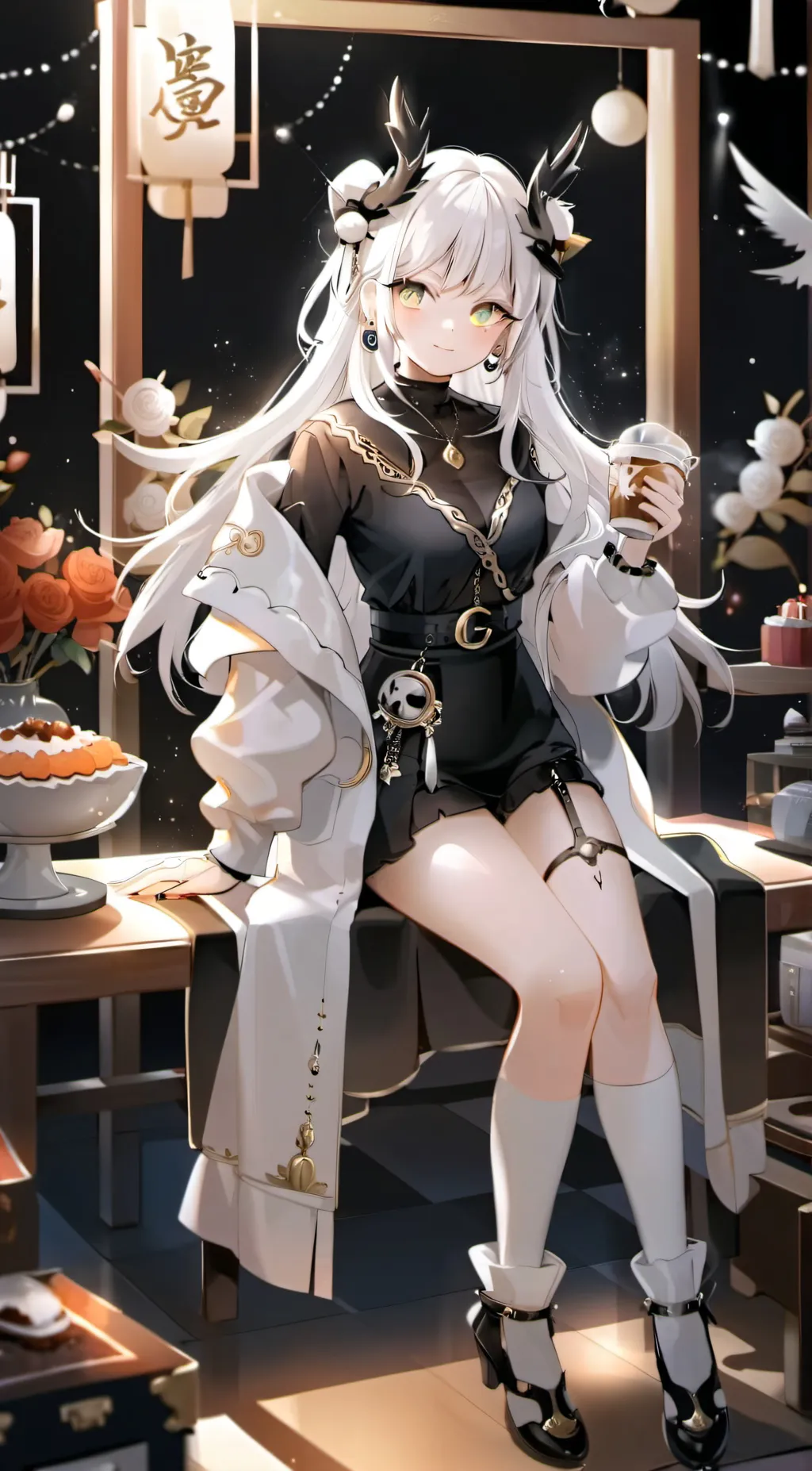 ai character: Chloe  background
