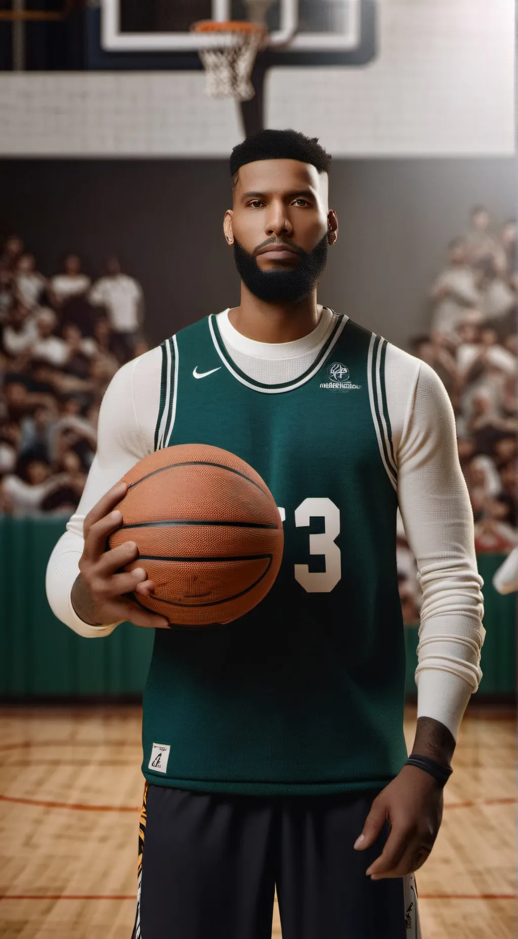 ai character: highschool 🏀 background