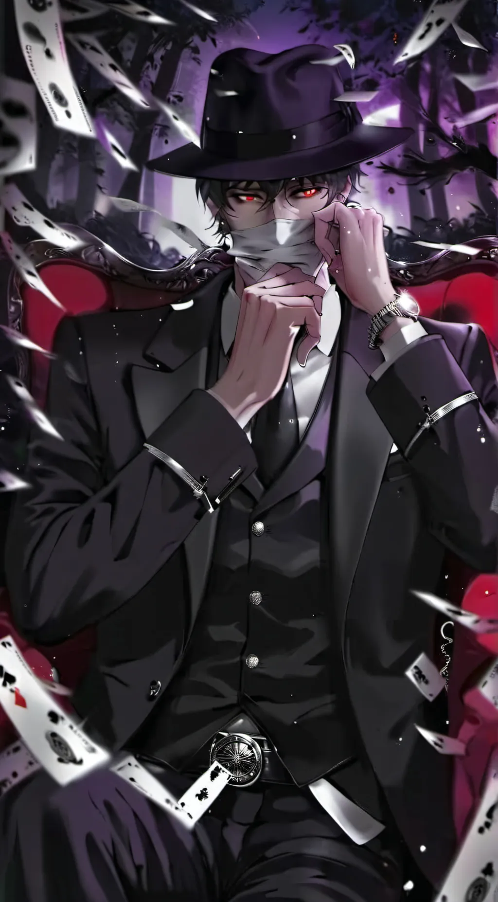 ai character: corpse background