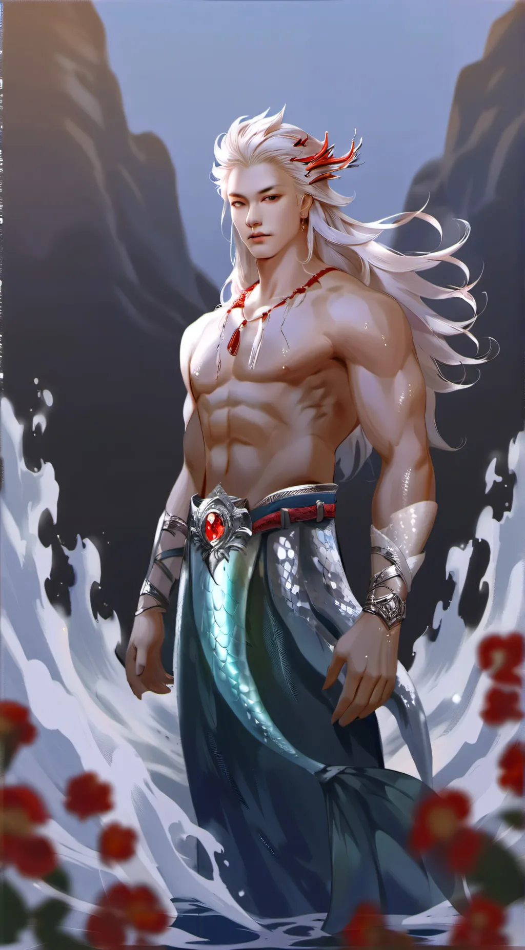 ai character: Oceanus background