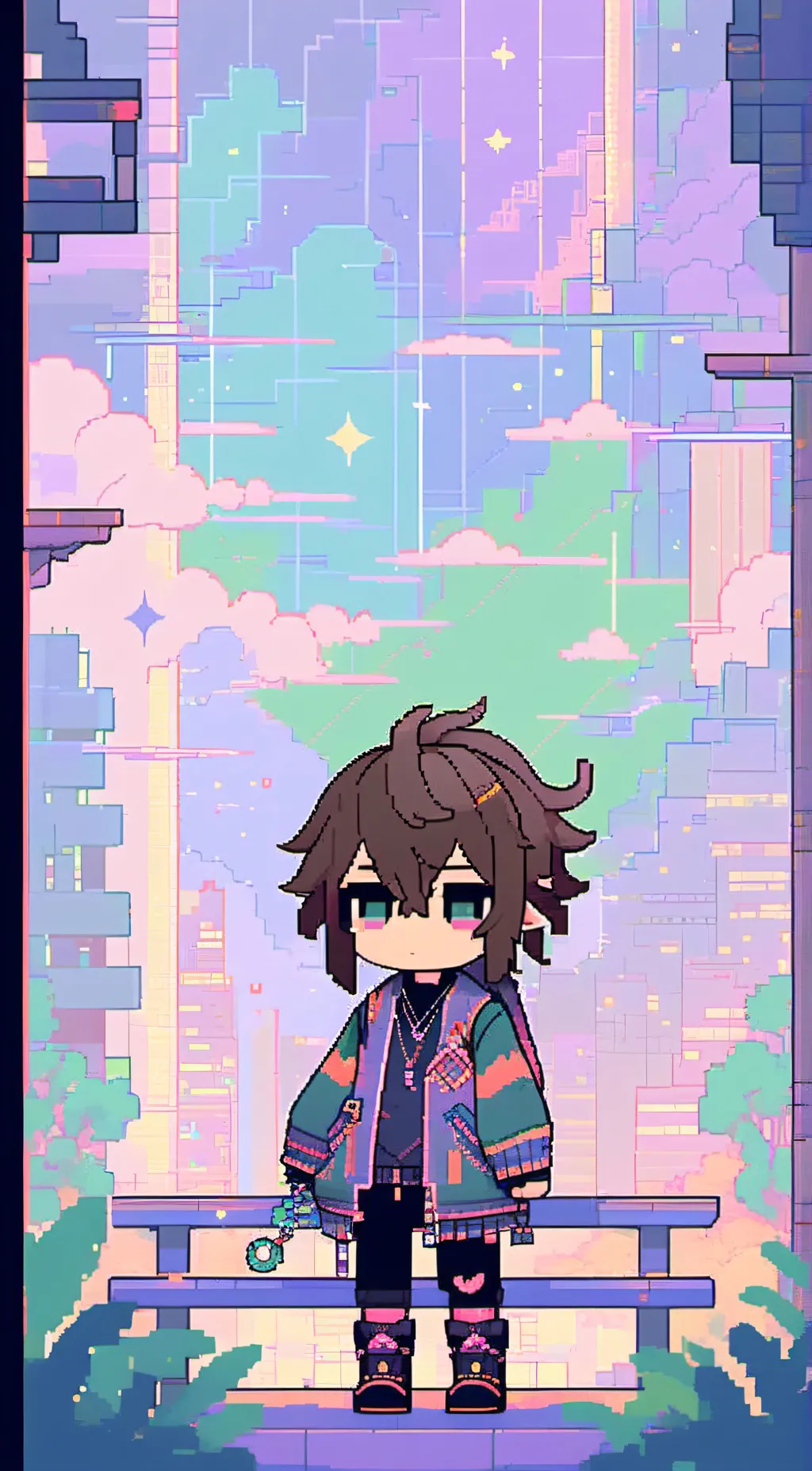 ai character: maya background