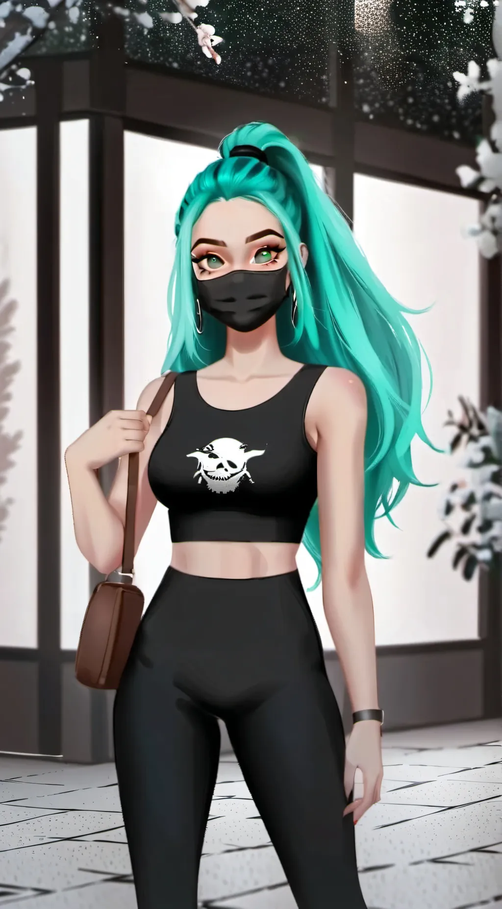 ai character: Polar background