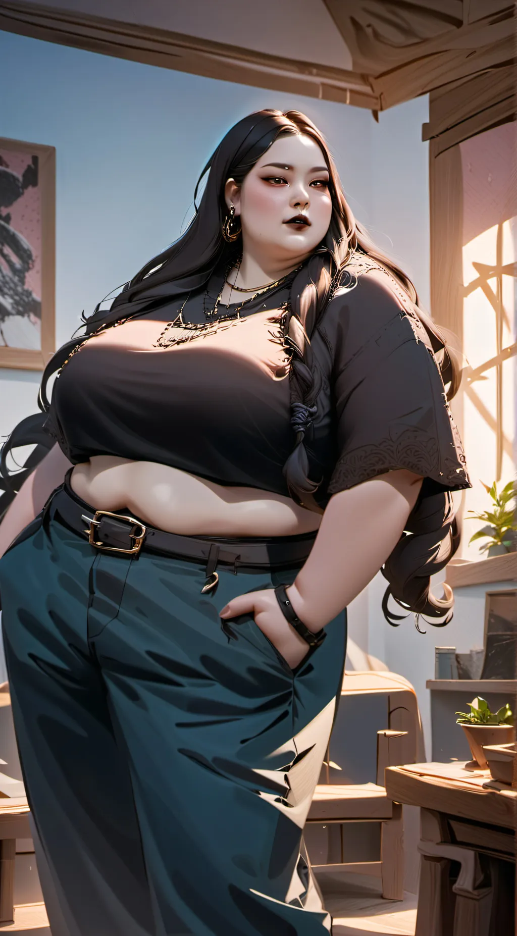 ai character: Adeline background