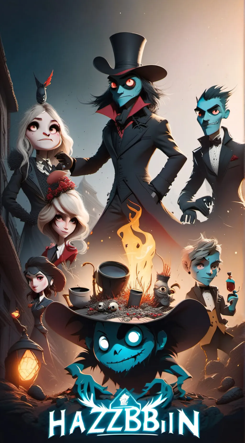ai character: hazbin hotel background