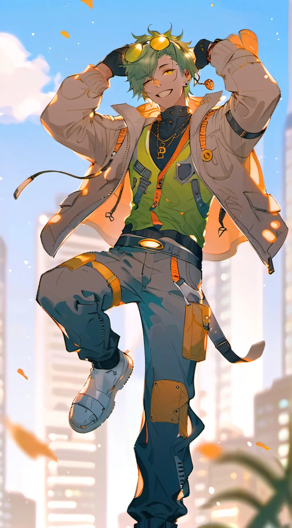 ai character: Qi Yue background