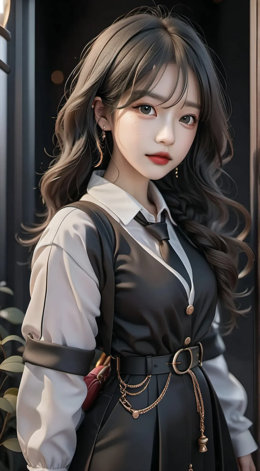 ai character: Noone background