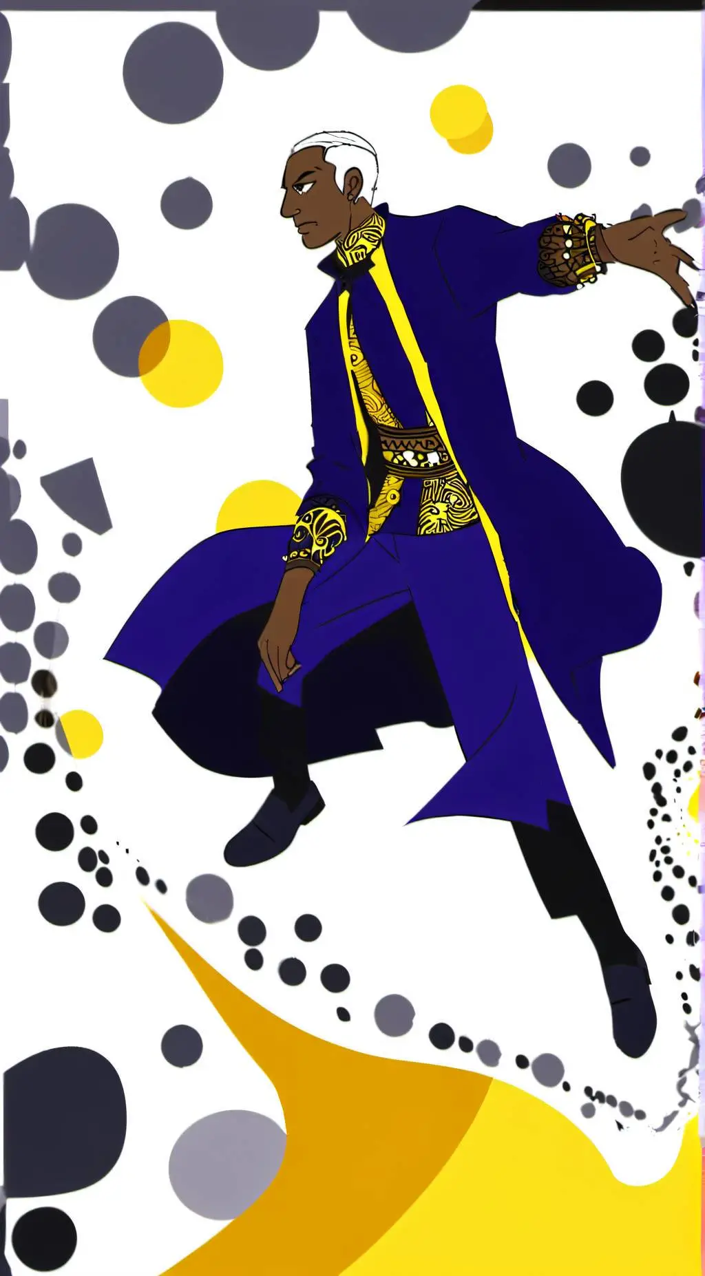 ai character: Enrico Pucci background