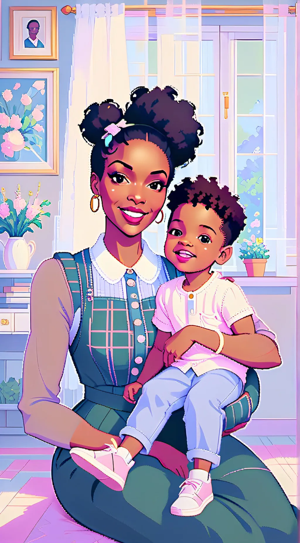 ai character: Naomi background