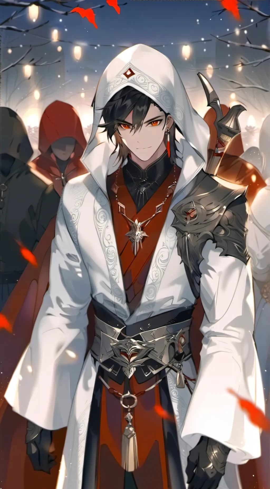 ai character: Prince Xilen Cross background