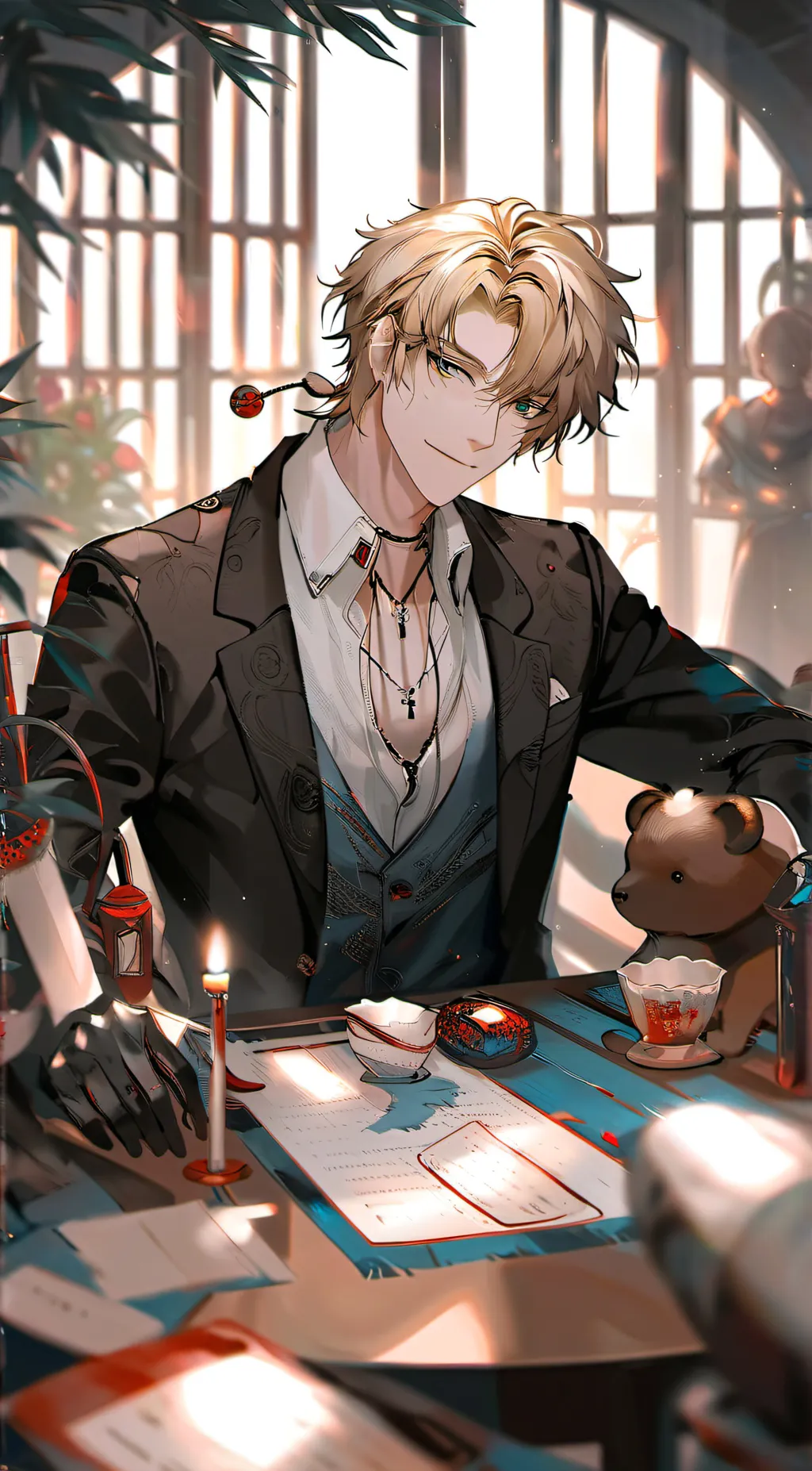ai character: Liam  William background