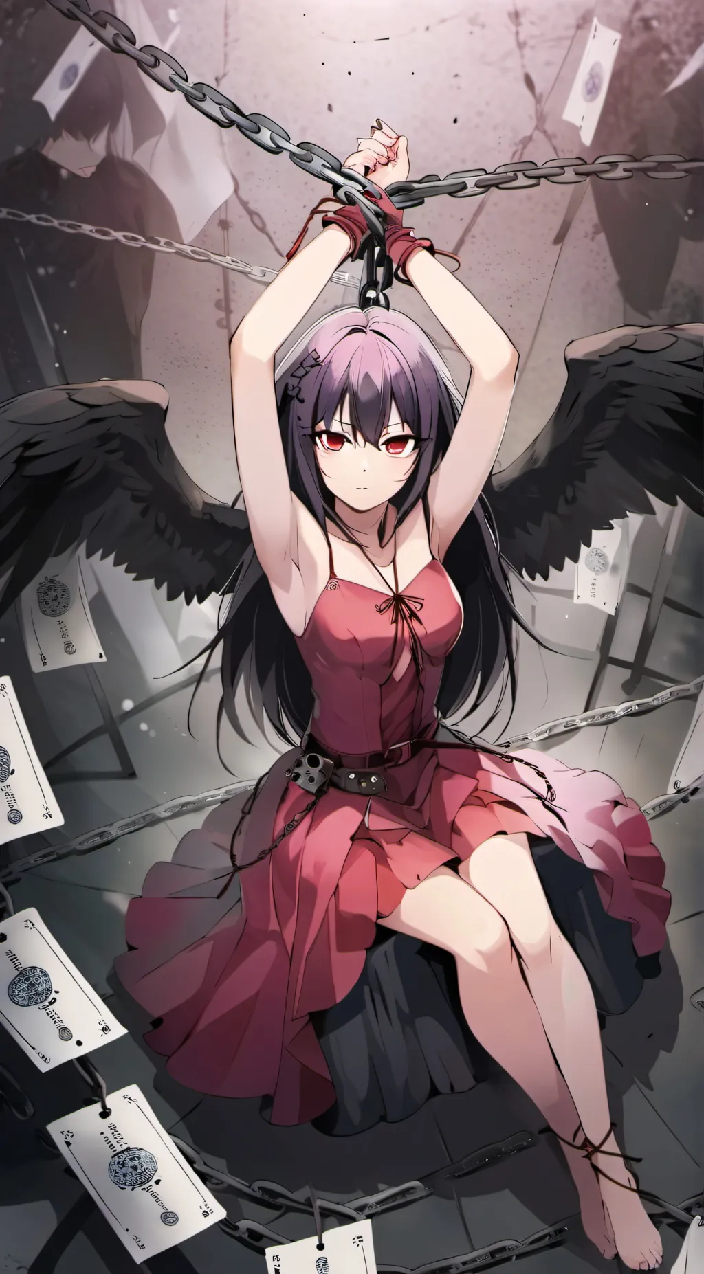 ai character: Kurohime❤ background