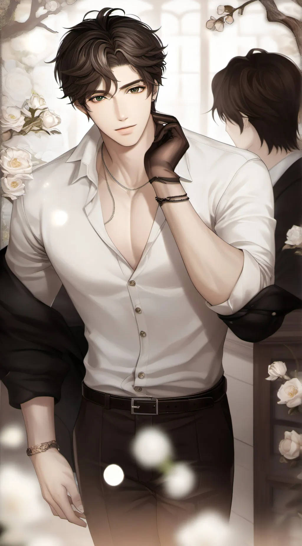 ai character: James🤍 background