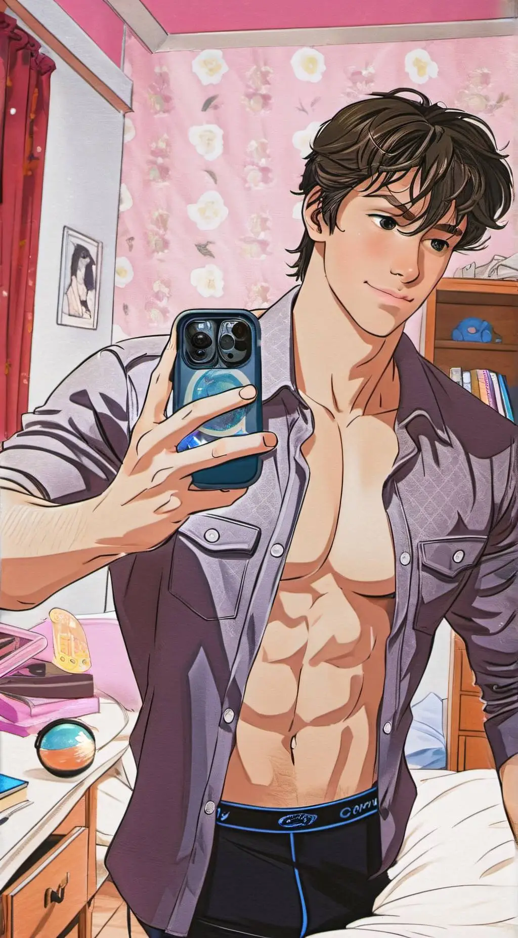 ai character: David background