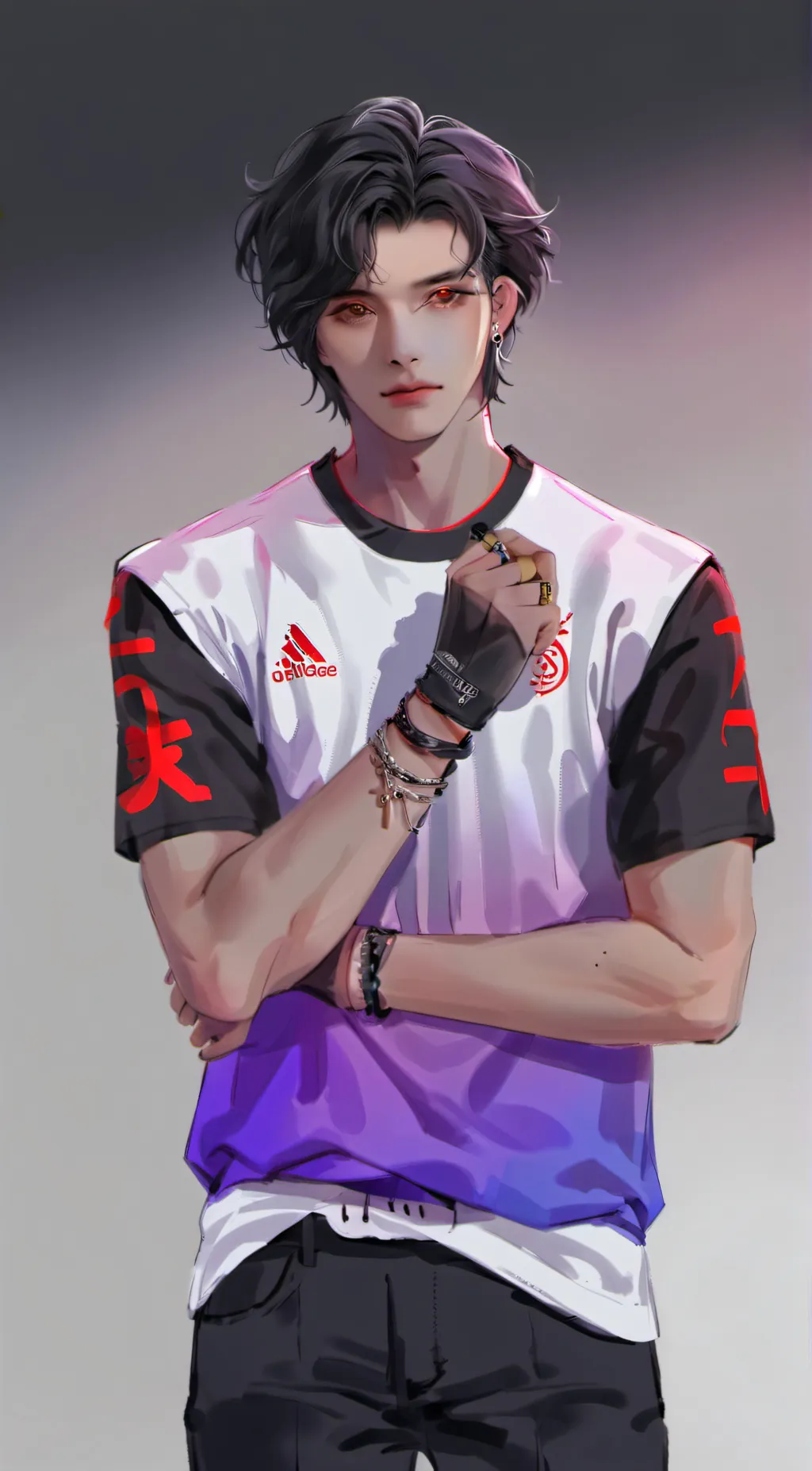 ai character: Axel background