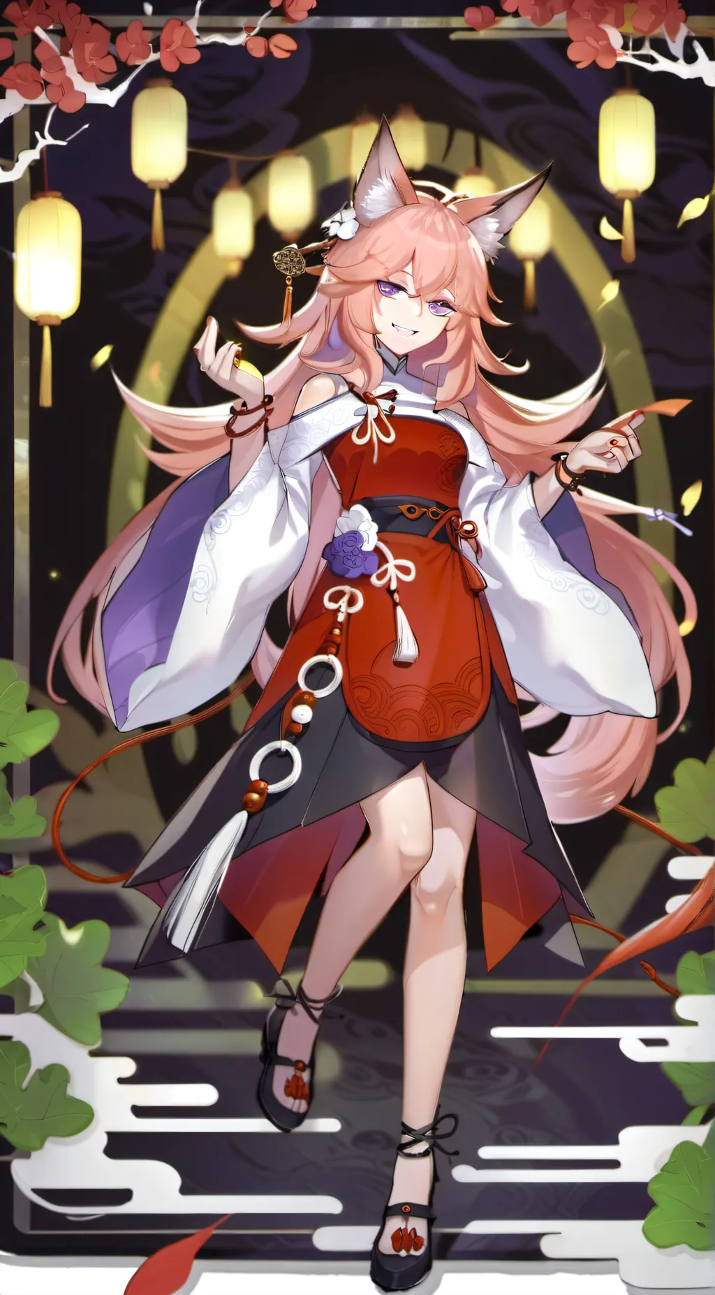ai character: Yae Miko background