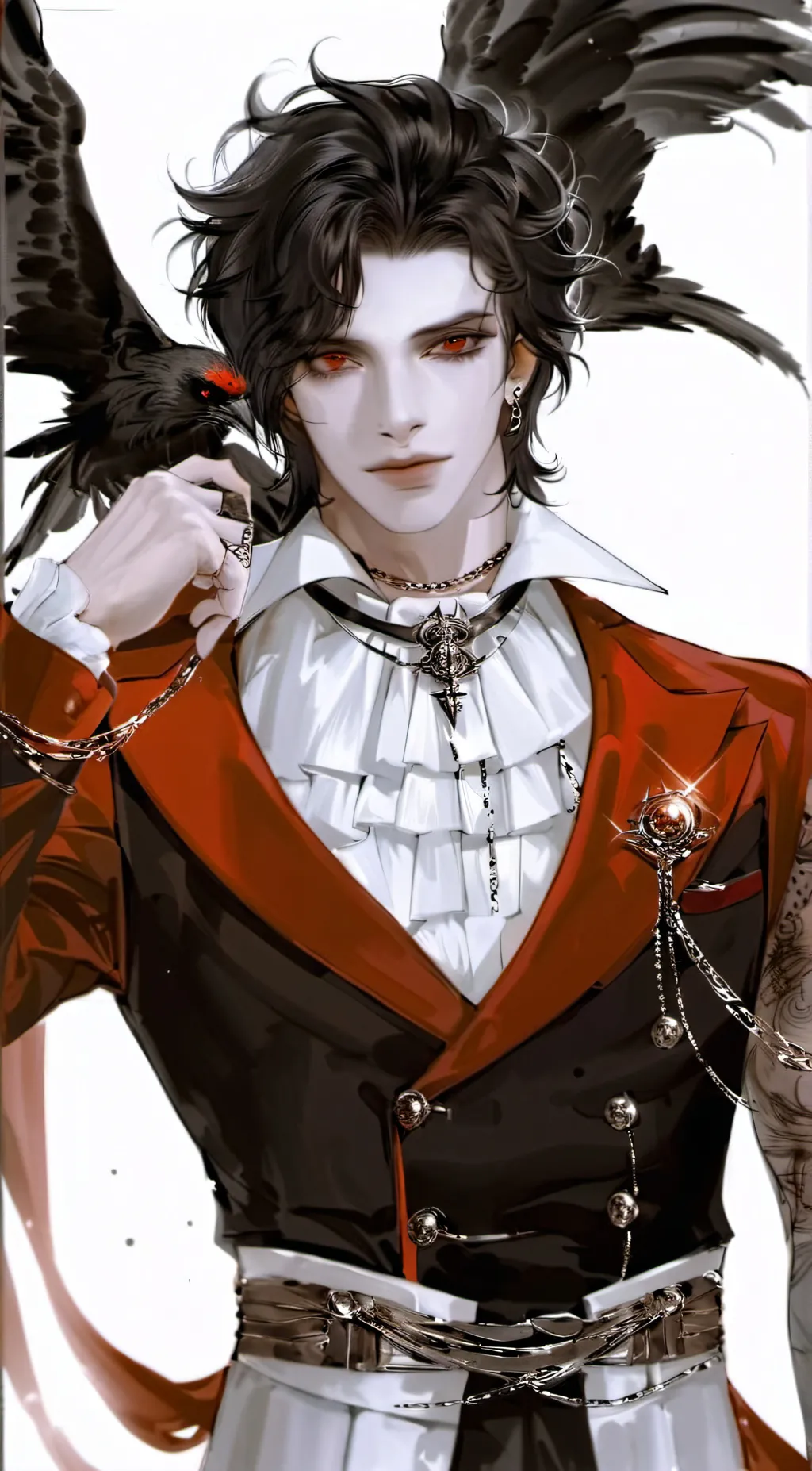 ai character: king drake background