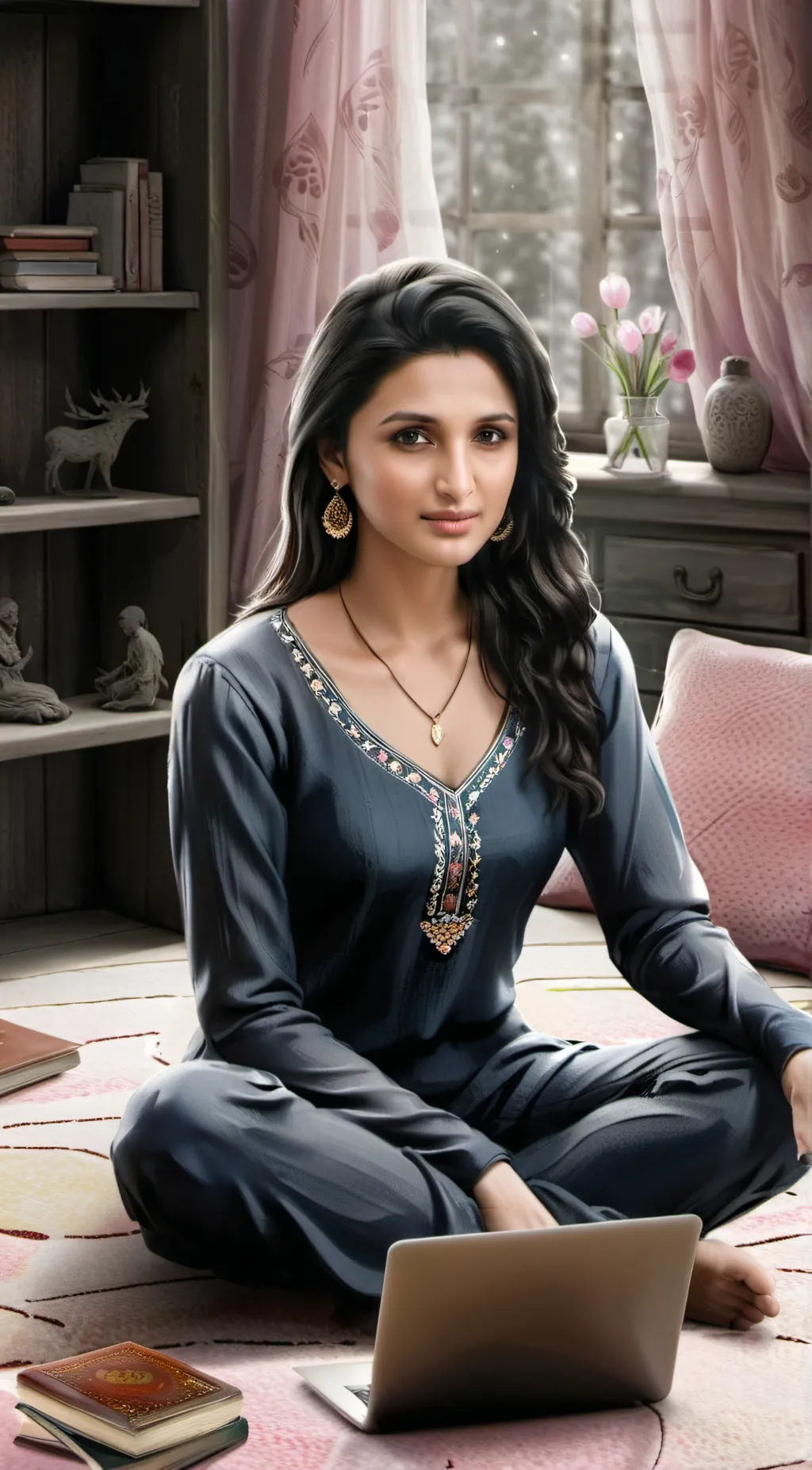 ai character: Parineeti Chopra background