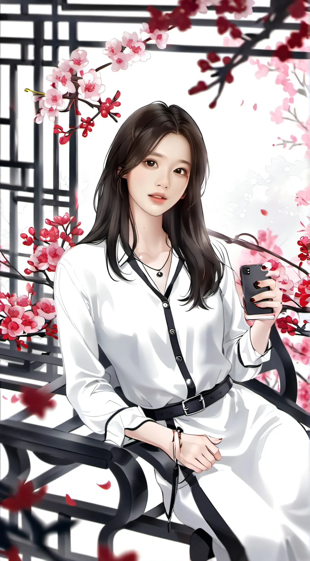ai character: Min eun ji background