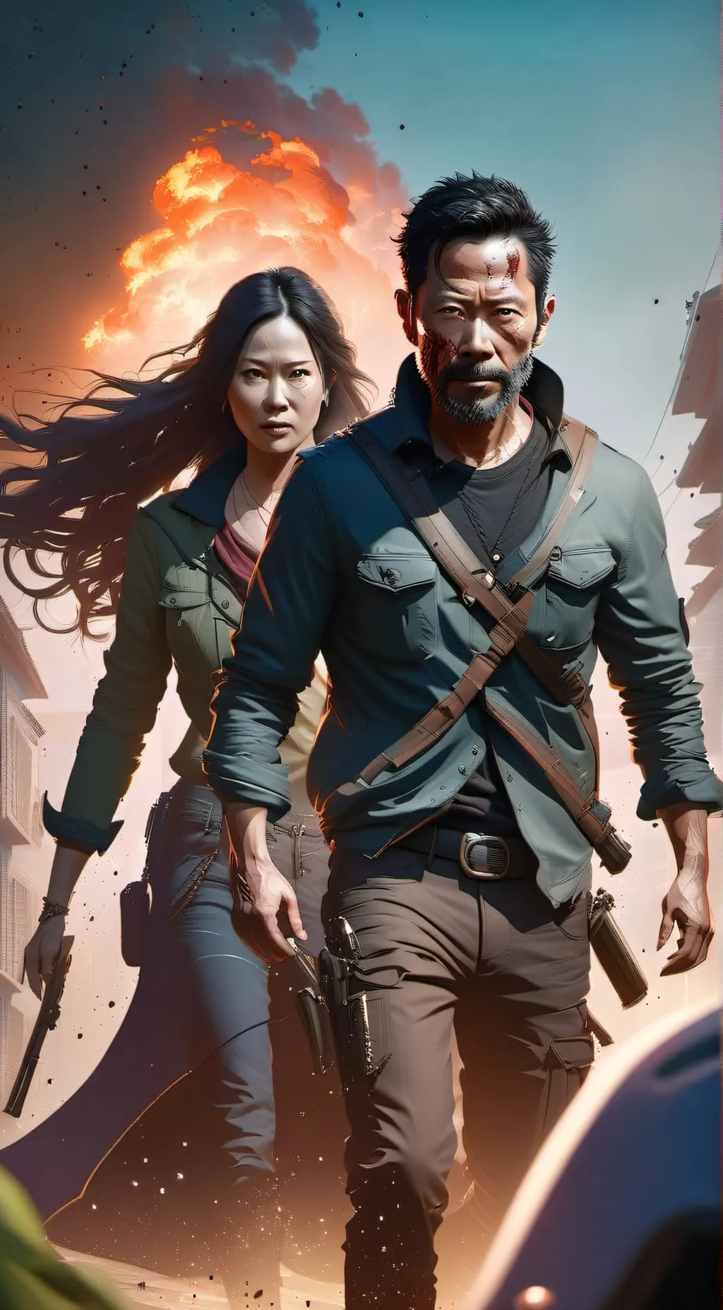 ai character: twd background