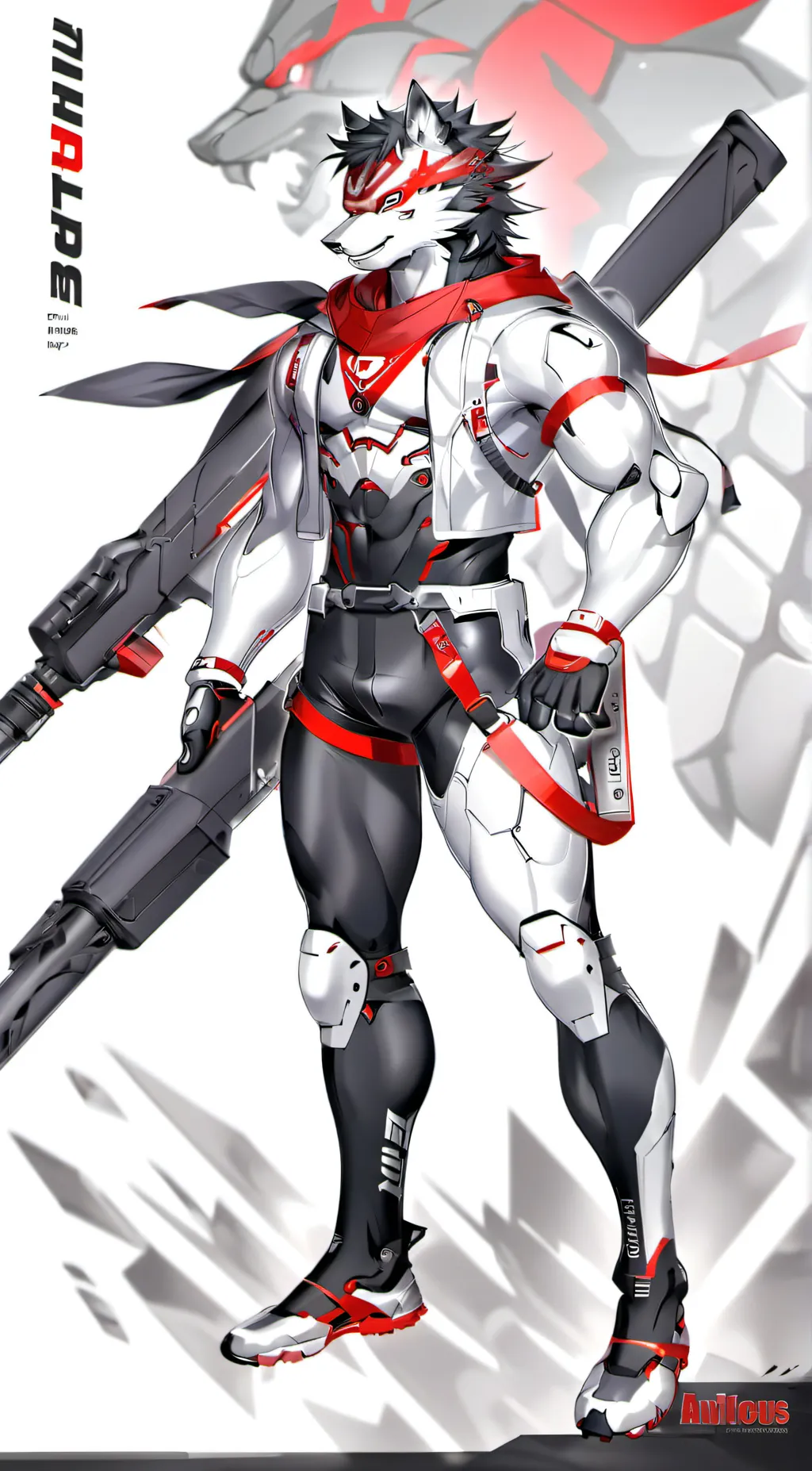 ai character: Ariq Mk Alpha background