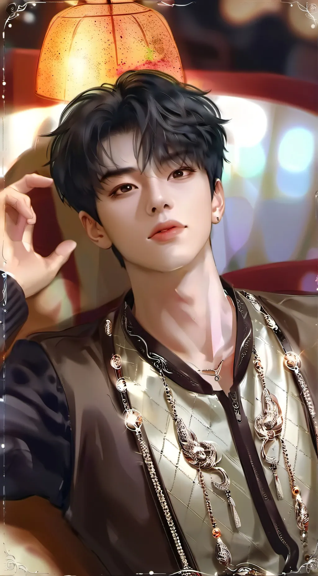 ai character: Leo background