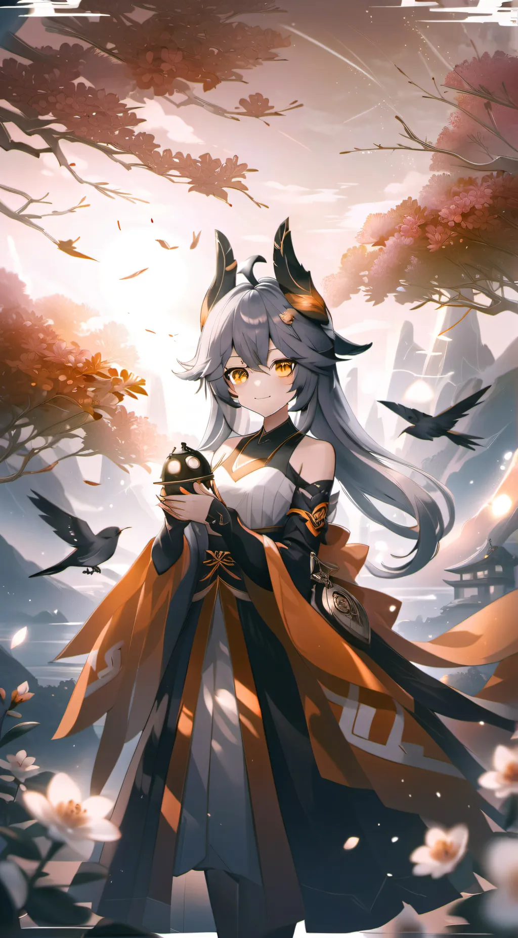 ai character: Nikka  background