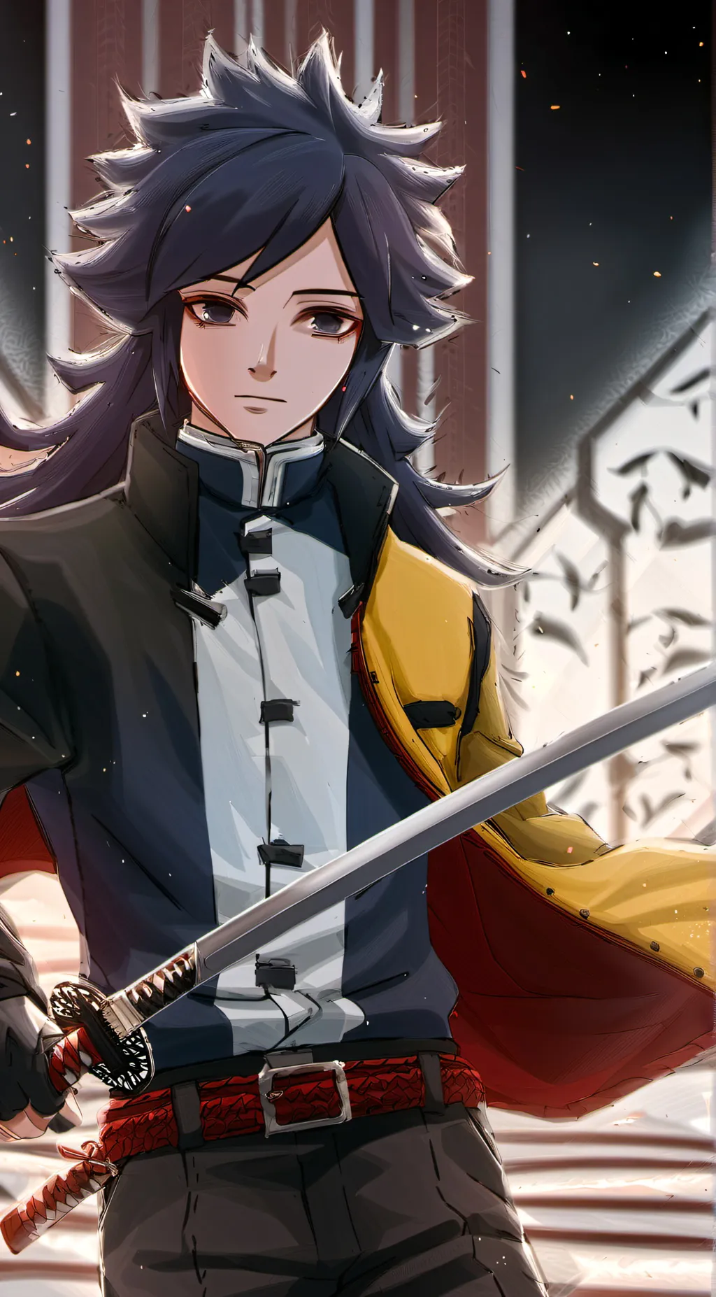 ai character: giyuu  background