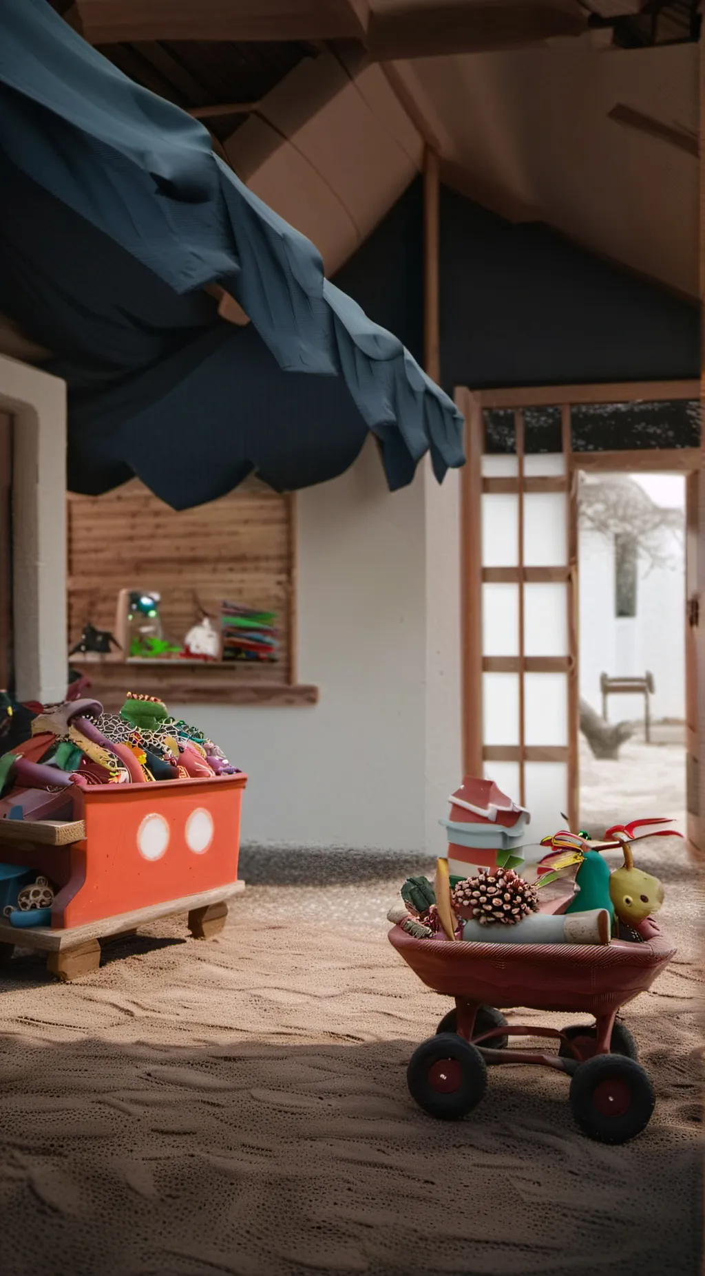 ai character: WS Toy Store background