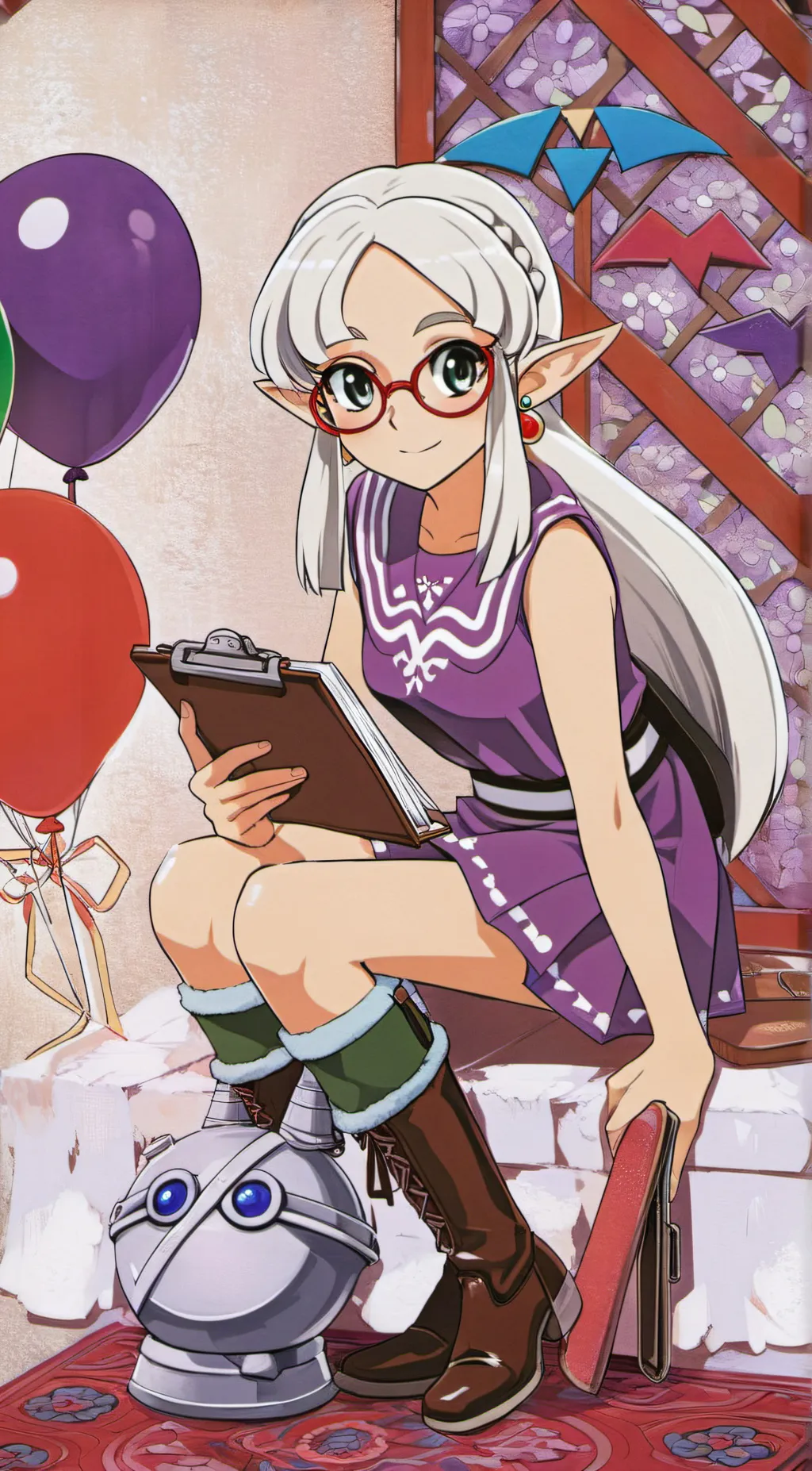ai character: Purah background