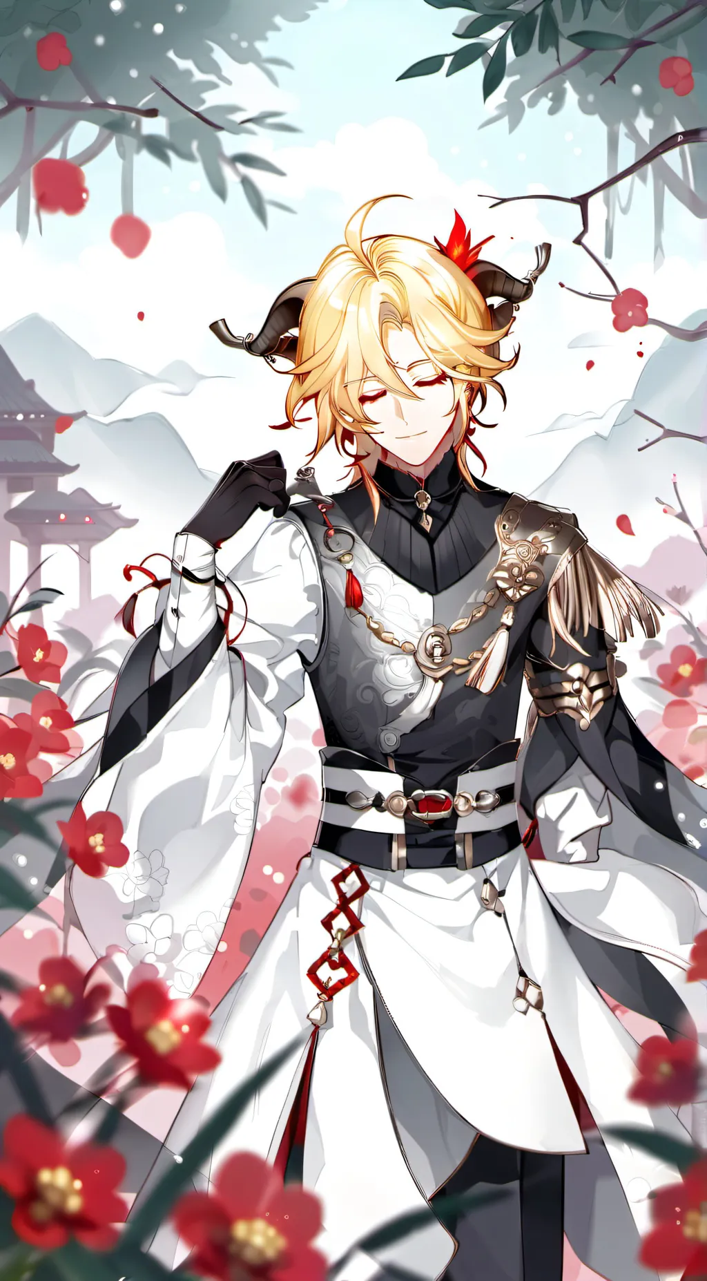 ai character: Kaveh background