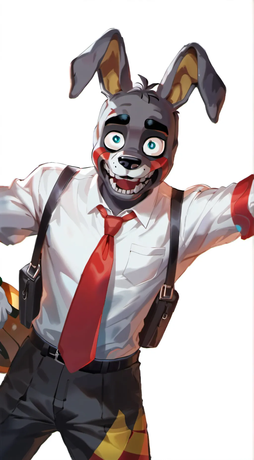 ai character: Toy Bonnie background