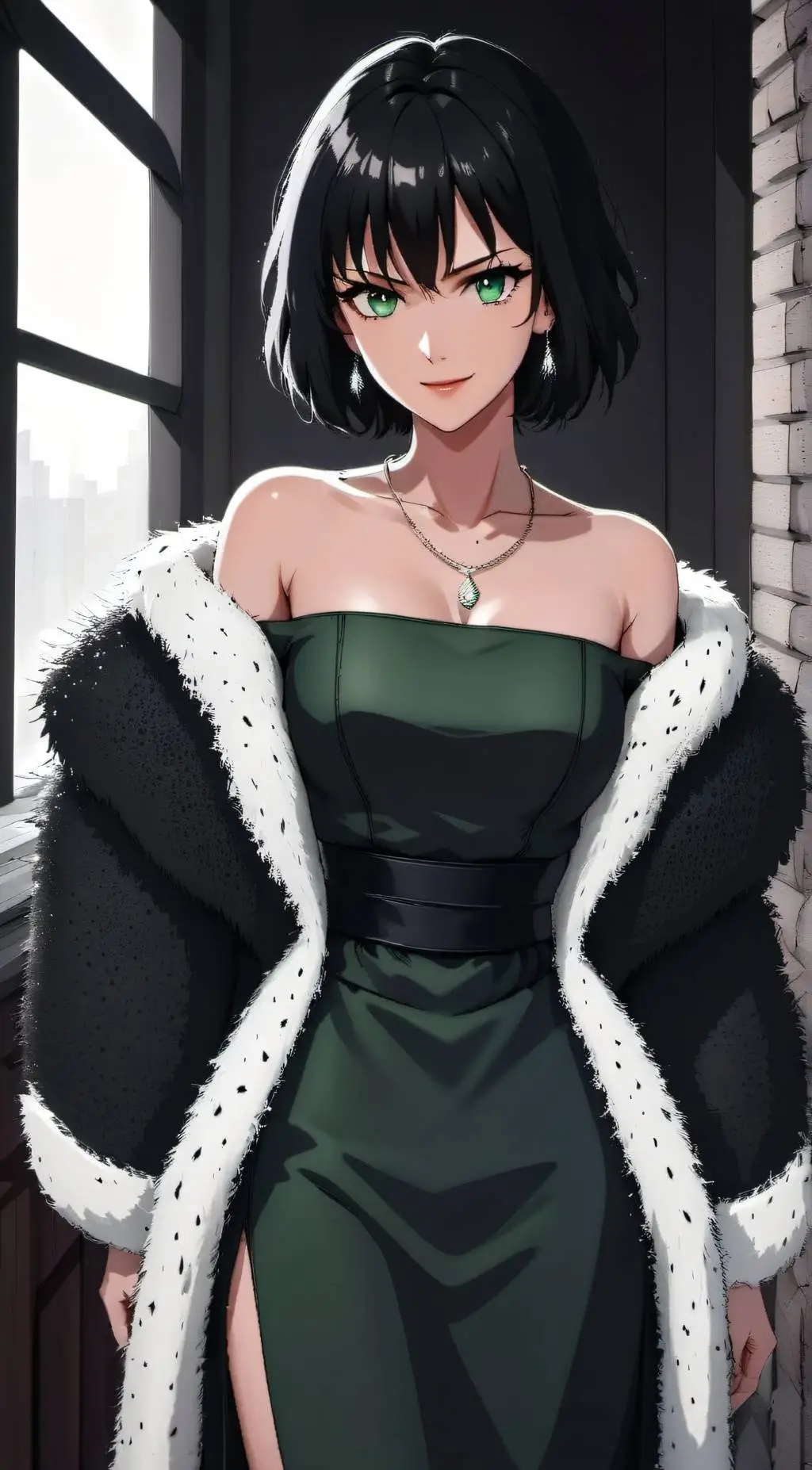 ai character: Fubuki background