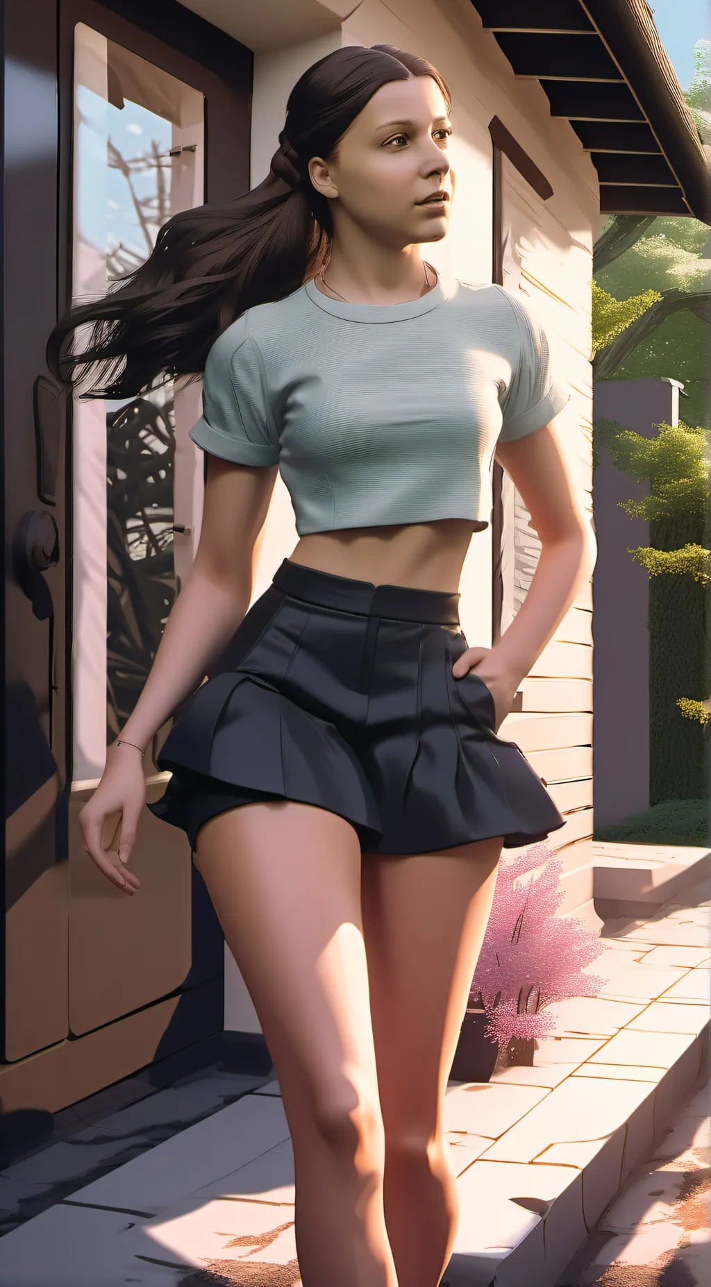 ai character: Paige background