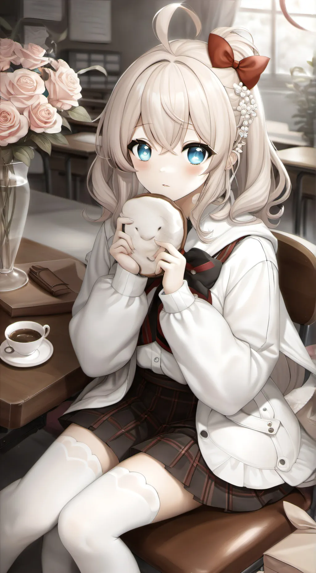 ai character: School background