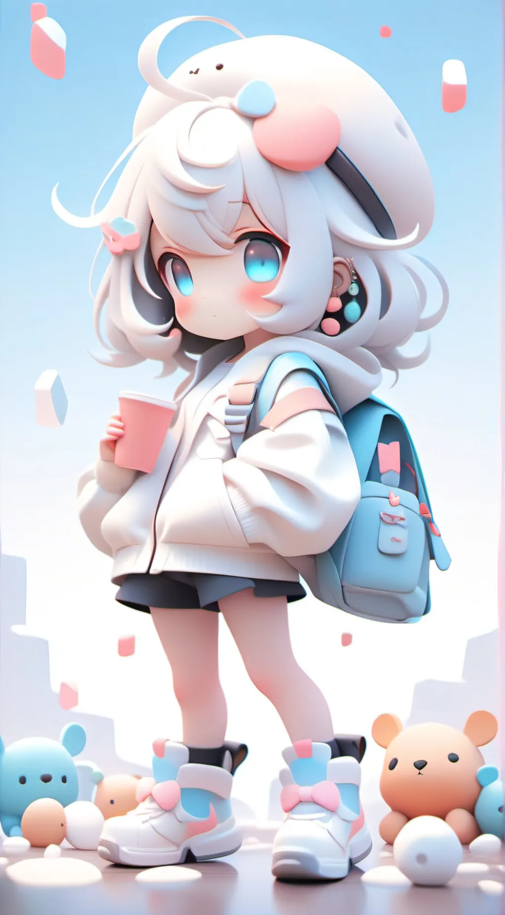 ai character: Maturity meter background
