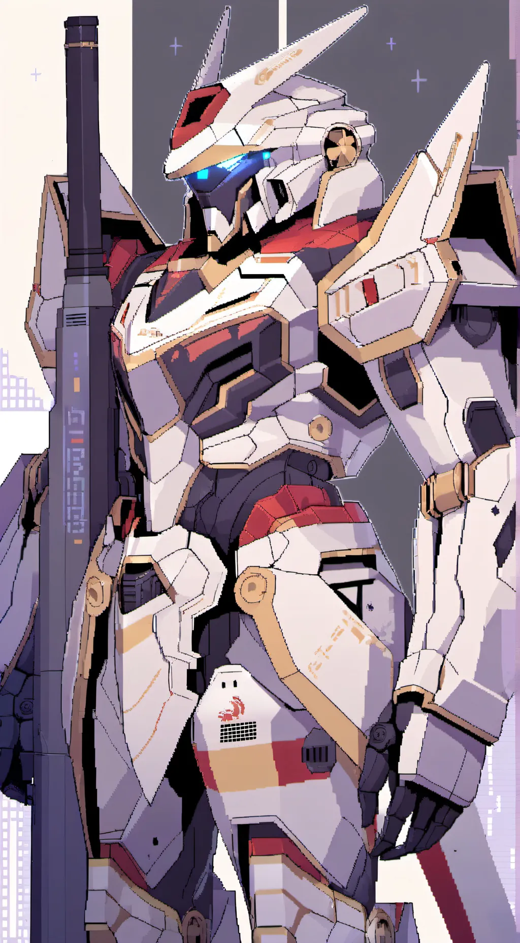 ai character: Mech RPG  background