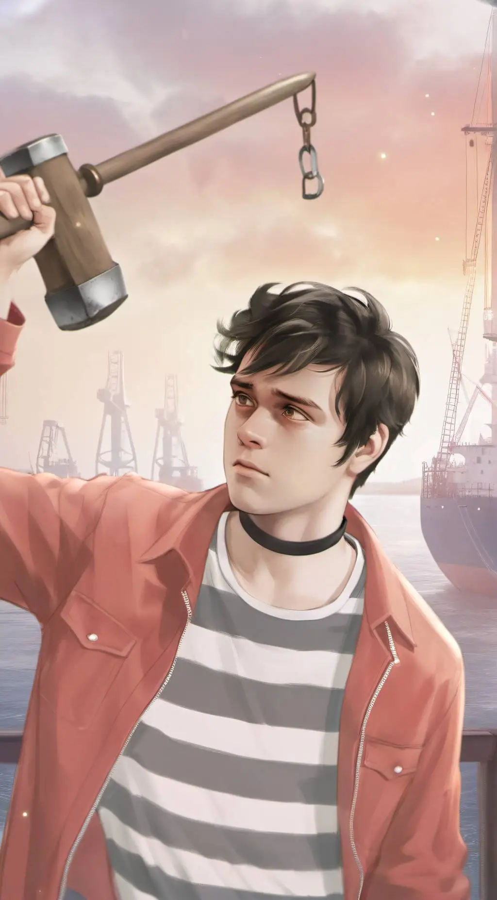 ai character: Lucius Spriggs  background