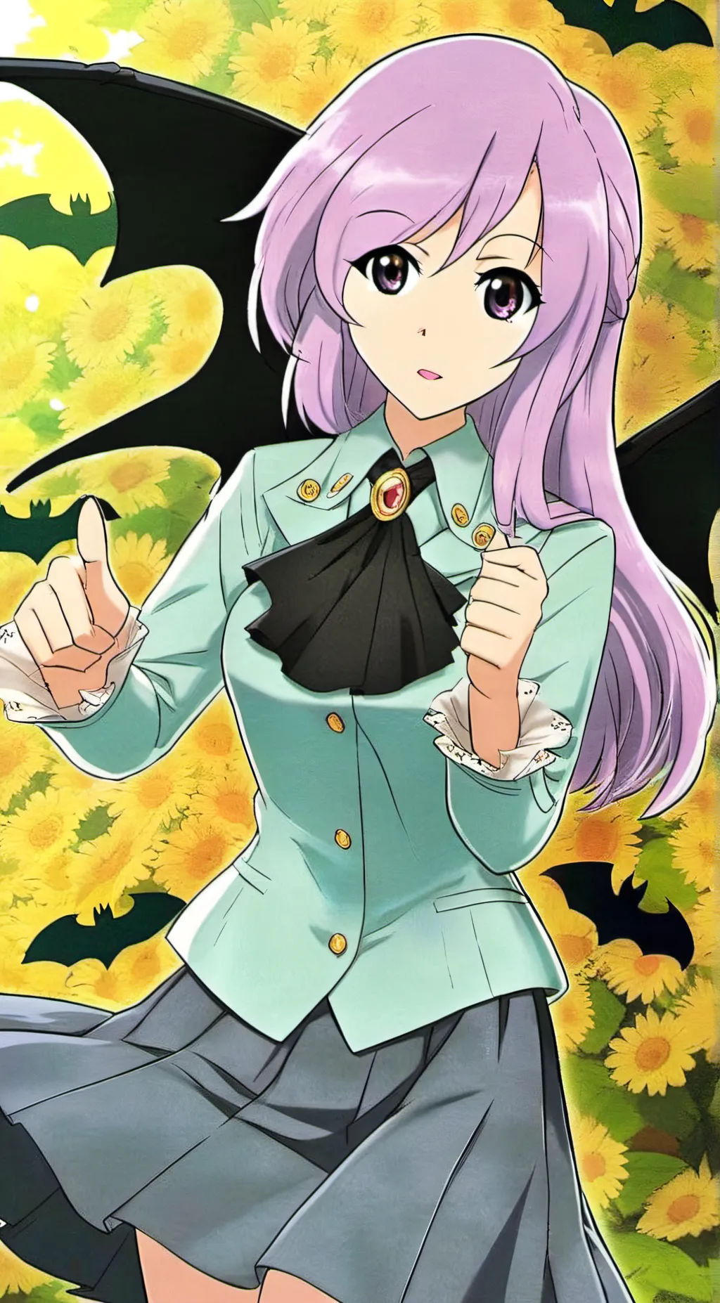 ai character: Holly Shiftwell  background