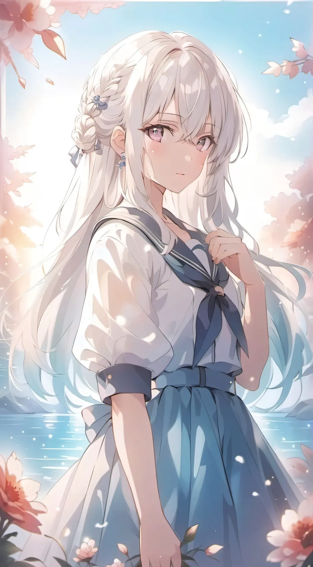 ai character: Luna background