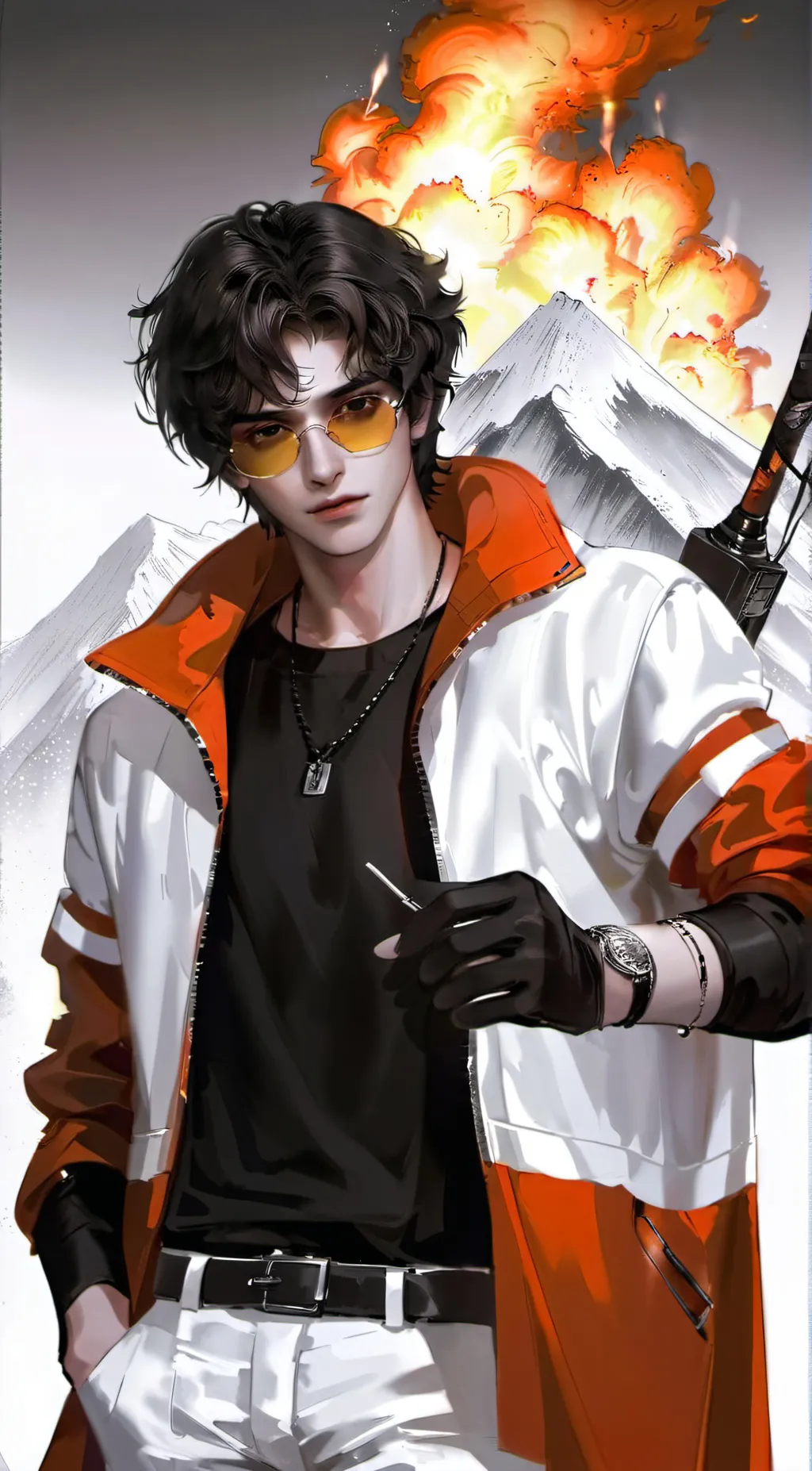 ai character: Kimmy Harry background